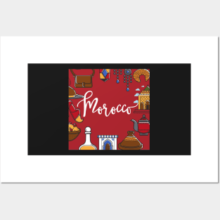 Morocco theme Posters and Art